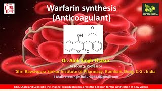 Synthesis of Warfarin sodium Anticoagulant [upl. by Shel198]