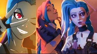 Every LOL Jinx CinematicAppearances in Media [upl. by Llednek]