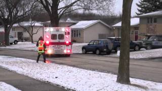 Mazda 3 Crashes Into Tree on Park Dr Mount Prospect Two People Rescued [upl. by Schuster]