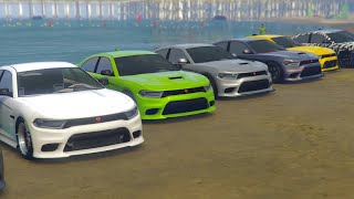 GTA 5  REALISTIC CAR MEET ROLL RACING  Cutting up in traffic PS4PS5 [upl. by Ken]