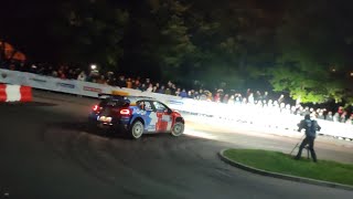 ERC RALLY SILESIA 🇵🇱 RAJD ŚLĄSKA 2024 🏆 OES 8 CHORZÓW STADION ŚLĄSKI 🌃 2 [upl. by Alinna]