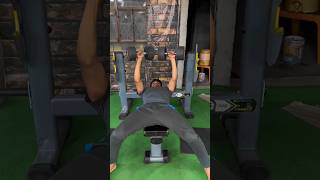 Flat dumbbell press chestworkut chest gym motivation gymworkout trending gymmotivation [upl. by Aeret]