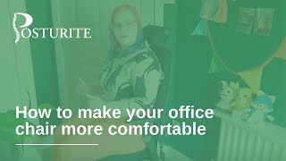 How to make your office chair more comfortable [upl. by Joleen]