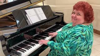 Wonderful Medley of Great Standards played on piano by Patsy Heath [upl. by Bonnes]