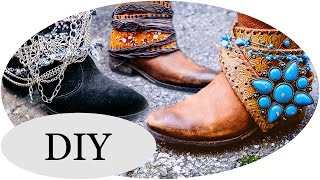 DIY Boho Boots 5 Stiefel Styles für den Herbst [upl. by Schonfeld]