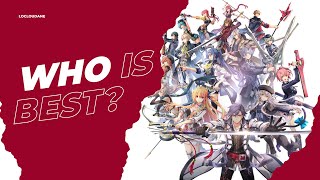 Who Is Best In The Trails of Cold Steel Series Tier List Compilation [upl. by Iemaj]