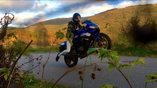 Yamaha tzr 50 wheelie practice [upl. by Bartolemo]