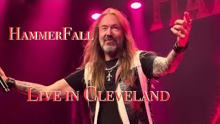 HammerFall Hearts on Fire  Live in Cleveland 5182024 House of Blues [upl. by Atiekan]