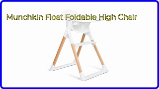 REVIEW 2024 Munchkin Float Foldable High Chair ESSENTIAL details [upl. by Arleen627]