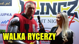 RYCERZ MICHAŁ BEDNARSKI PO WALCE NA KLINCZ FIGHT NIGHT IV  rycerze wywiad [upl. by Asiled]