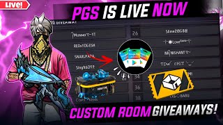 FREE FIRE LIVE GIVEAWAY CUSTOM ROOM  FF LIVE DIAMOND OR REDEEM CODE GIVEAWAY giveawaylivestream [upl. by Farlie]