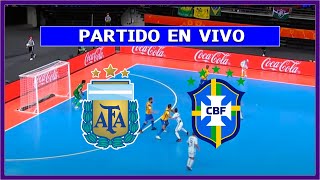 🔴 ARGENTINA vs BRASIL EN VIVO ⚽ MUNDIAL FUTSAL 2024  FINAL  LA SECTA DEPORTIVA [upl. by Kersten]