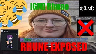 HYPIXEL CORRUPT STAFF Rhune EXPOSED by XYLANS Rachel Reeves [upl. by Anad]