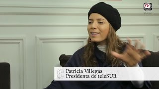 Patricia Villegas quotVenezuela sufre un bloqueo financiero ‎invisiblequot [upl. by Alcina868]