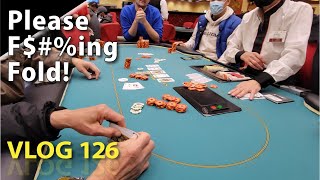 A VaselineLess Railing – Poker Vlog 126 [upl. by Aidyl]