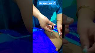 INJECTION HIP OF the GIRL 😭  WITH PAIN babyinjection directinjection short bckvlogs [upl. by Nahsaj]