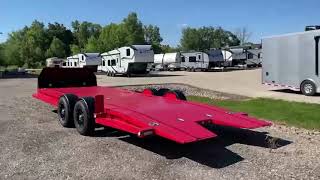 Dovetail trailer ramp demo [upl. by Ilram]