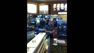 National Anthem in McDonalds [upl. by Lobiv]