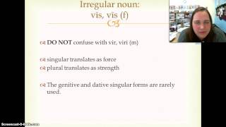 Ch 14 3rd Declension istemsAbl of Means Manner Accompaniment [upl. by Notna]