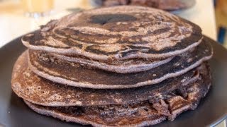 Pfannkuchen selber machen  HaferSchokoRezept VEGAN [upl. by Jarred]