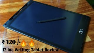 LCD Writing Tablet Review  Writing Tablet For Students Kids ₹120 [upl. by Alesi]