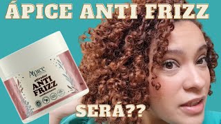 Ápice ANTI FRIZZ creme de pentear [upl. by Aurelea]