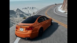 Bmw m340i Insane 360 Drift in between Traffic cars drift beamngdrive goosiest fyp bmwm3 [upl. by Evangelist765]