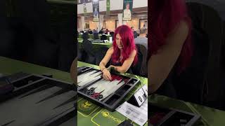 Ayla Karmen Aydın🇹🇷🎲 backgammon [upl. by Aicram]