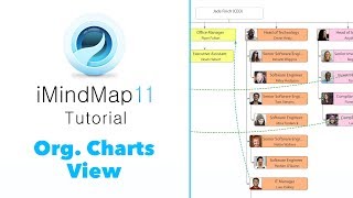 Tutorial Organisational Charts  iMindMap 11 [upl. by Teague]