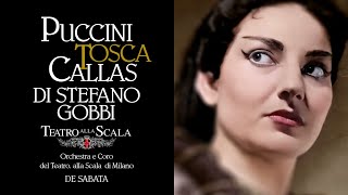 Puccini Tosca  Callas di Stefano Gobbi Teatro alla Scala Milan 1953 Subtitles [upl. by Enelyaj837]