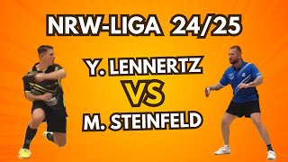 🏓💥 Hier sind starke Nerven gefragt YLennertz2123  MSteinfeld2074 [upl. by Nomra681]