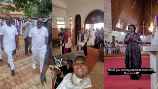 Listen To Cubana Chief Priest amp Senator Uche Ekwunife Speech At Obi Cubana Mother Service of Songs [upl. by Bates]