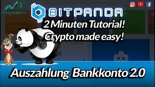 Bitpanda 20 Auszahlungs Tutorial  easy for all [upl. by Kirima]