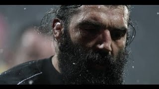 Chabal met Marc Giraud KO en lui mettant un pain de lespace [upl. by Acimot513]