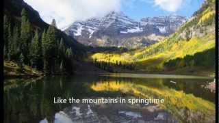 ANNIES SONG JOHN DENVER LYRICS [upl. by Cleodal717]