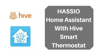 Hive Smart Thermostat With Home Assistant [upl. by Tine]