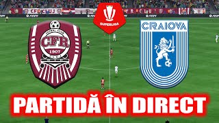 🔴CFR Cluj  Univ Craiova LIVE🔴Superliga🔴Meci Live Azi [upl. by Hermina]