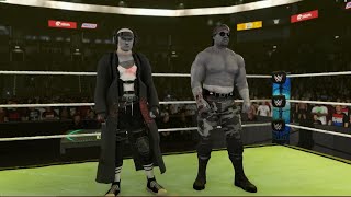 Deimos amp Sanfords Entrance in 2k24 WWE [upl. by Vasilis442]