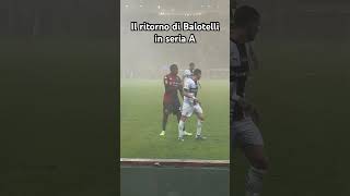 il ritorno di Balotelli in seria A  tribuna est Stadio tardini Parma [upl. by Ulphi]