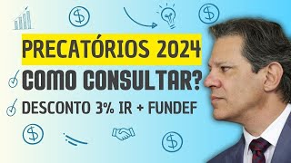 PRAZOS PARA PAGAMENTO DOS PRECATÃ“RIOS E DESCONTO IMPOSTO DE RENDA 275 [upl. by Spenser268]