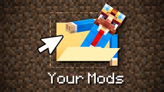 I Tested Your Bizarre Minecraft Mods [upl. by Niu]