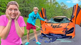 I CRASHED Stephen Sharer Mclaren Supercar Caught Red Handed [upl. by Coulter]