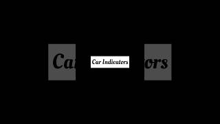 Car Indicators youtubeshorts car facts carslover shortvideo [upl. by Neladgam]