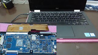 Reset bios Dell xps13 9365 No display [upl. by Tella]