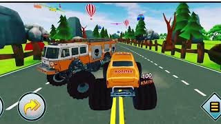 monster truck stunt simulator game  monster car racing game [upl. by Nataniel]