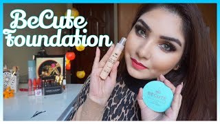 Desi makeup  Becute liquid foundation review  becute pressed powder review in urduhindi [upl. by Briny478]