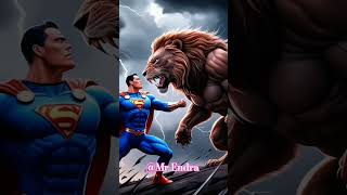 Superman Vs Lion King marvel dc shorts superhero [upl. by Edwine728]