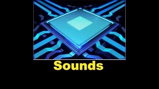 Futuristic Computer Sound Effects All Sounds [upl. by Kralc]