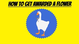 Untitled Goose Game How To Get Awarded A Flower Quicktips [upl. by Htepsle428]