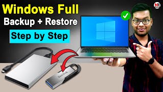 How to Backup Windows 10 amp Restore Windows 10 Back Without Losing Any Data  Windows 10 Backup 2022 [upl. by Ewart466]